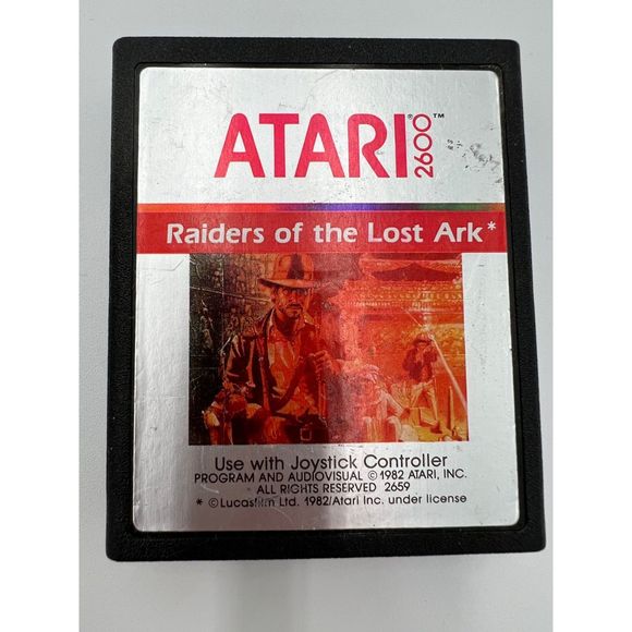 Atari 2 Game Lot - Raiders of the Lost Ark and Defender - Picture 2 of 6